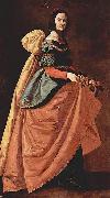 Francisco de Zurbaran Hl. Casilda von Toledo France oil painting artist
